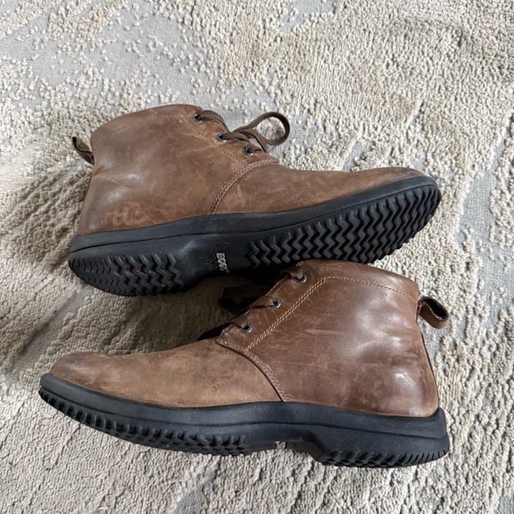 BOGS Cruz Chukka Ankle Boots Brown Lace Up Shoes Waterproof Leather 9 main image 10
